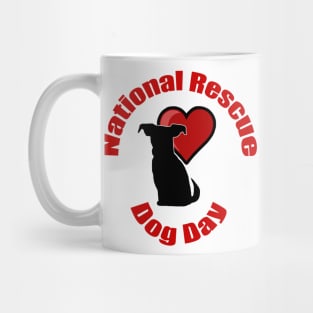 National Rescue Dog Day Mug